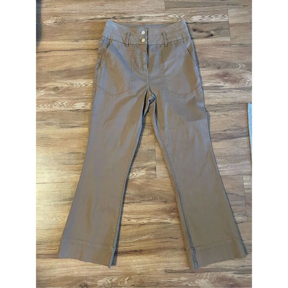 Joie Pants - Joie Womens Size 2 Tan Khakis High Rise Straight Leg Dress Pants New without Tag